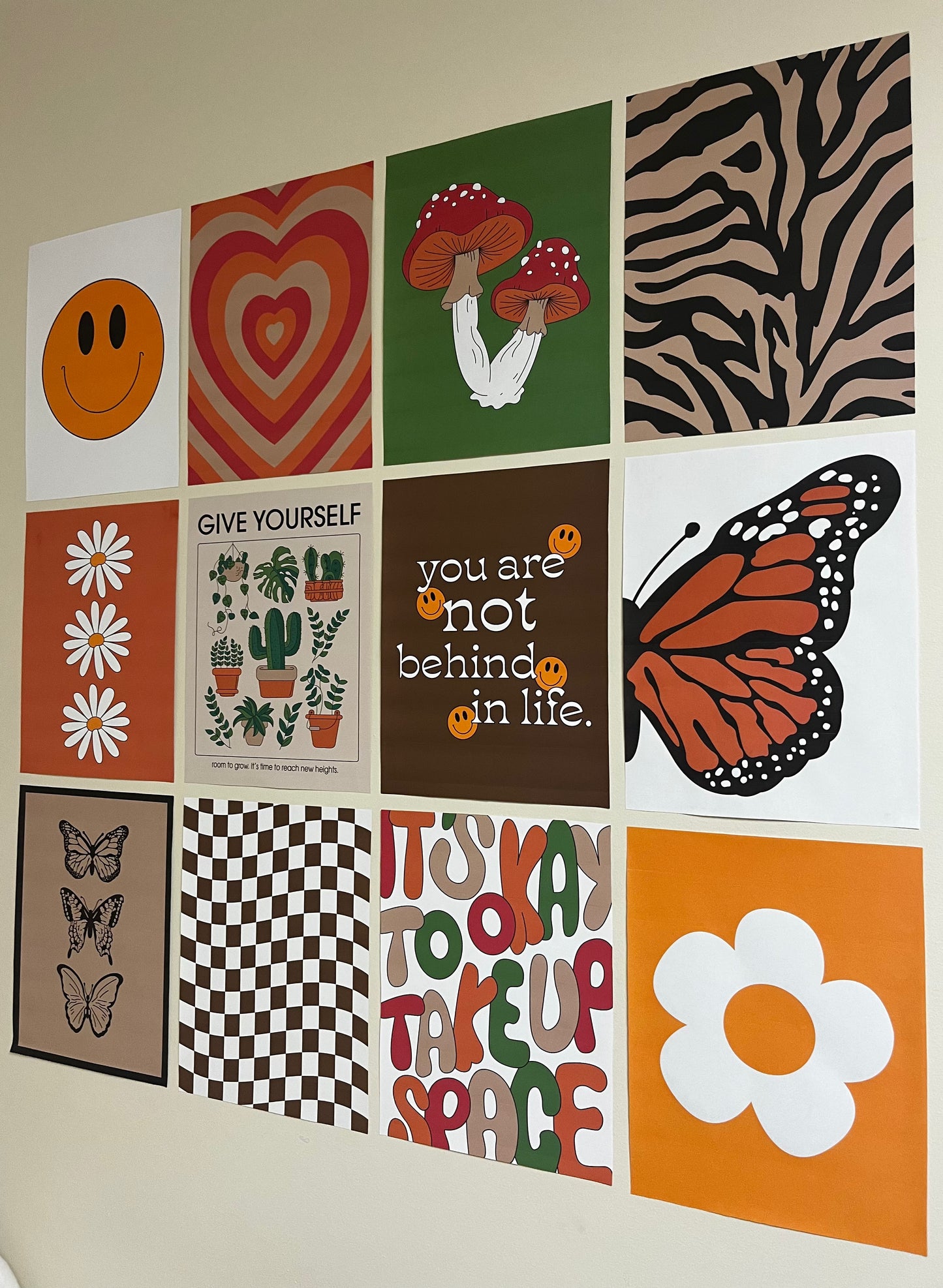 Retro Downloadable Wall Collage | 12 Downloadable Prints