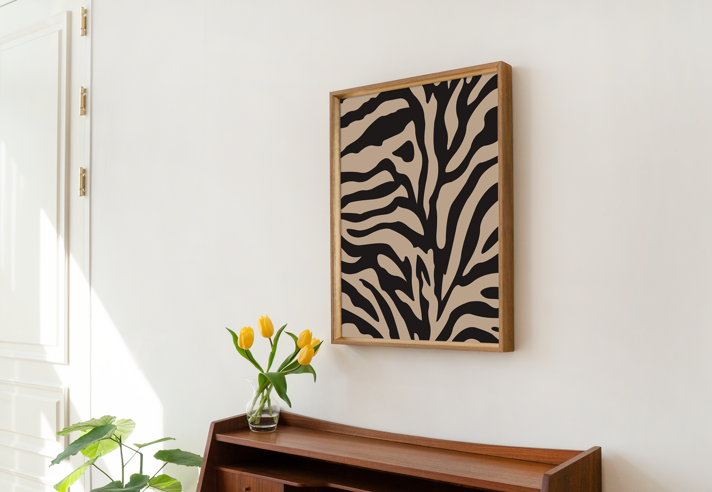 Zebra Print Printable Wall Art