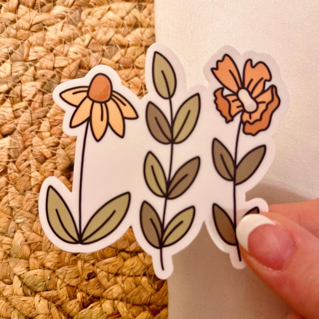 Botanical Plants Laptop Decal