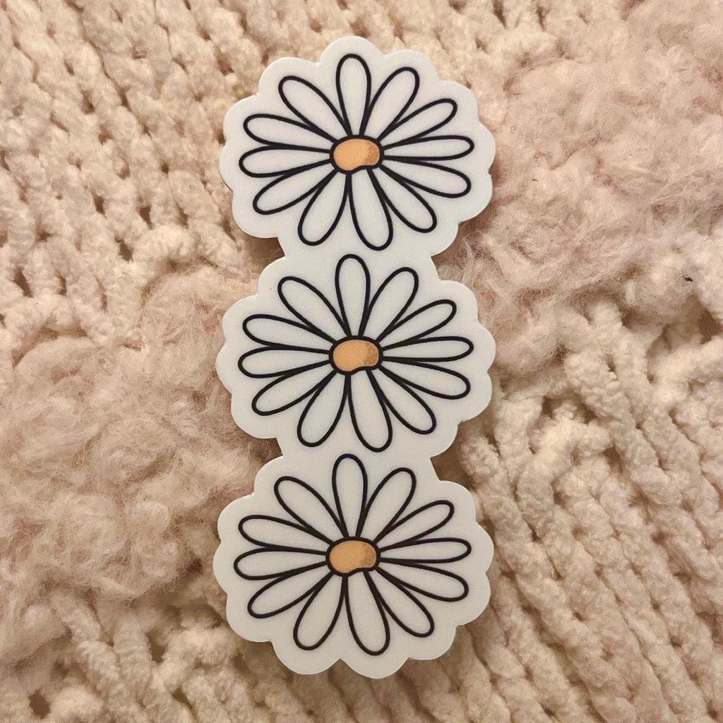 Daisy Vinyl Sticker