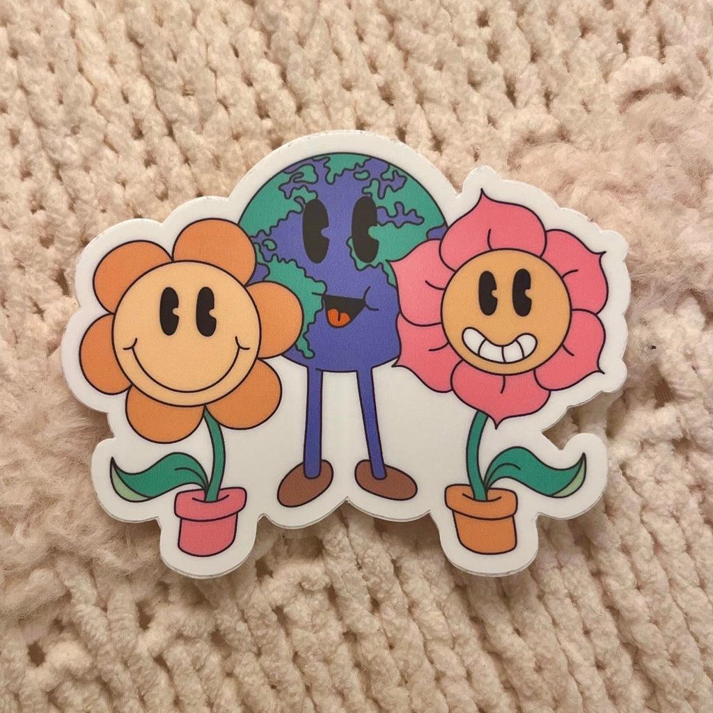 Friendly Nature Vinyl Sticker