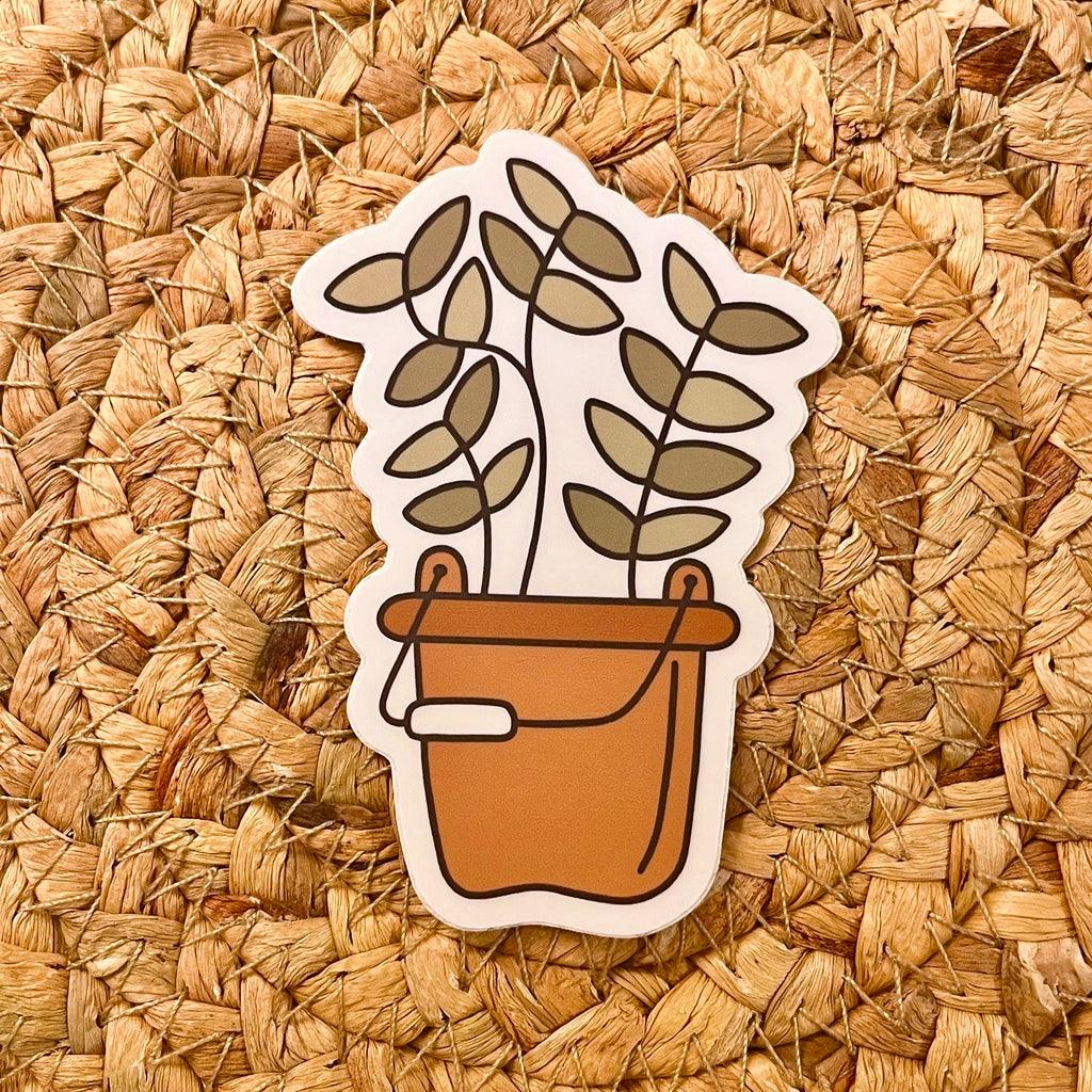 Plant Die Cut Sticker