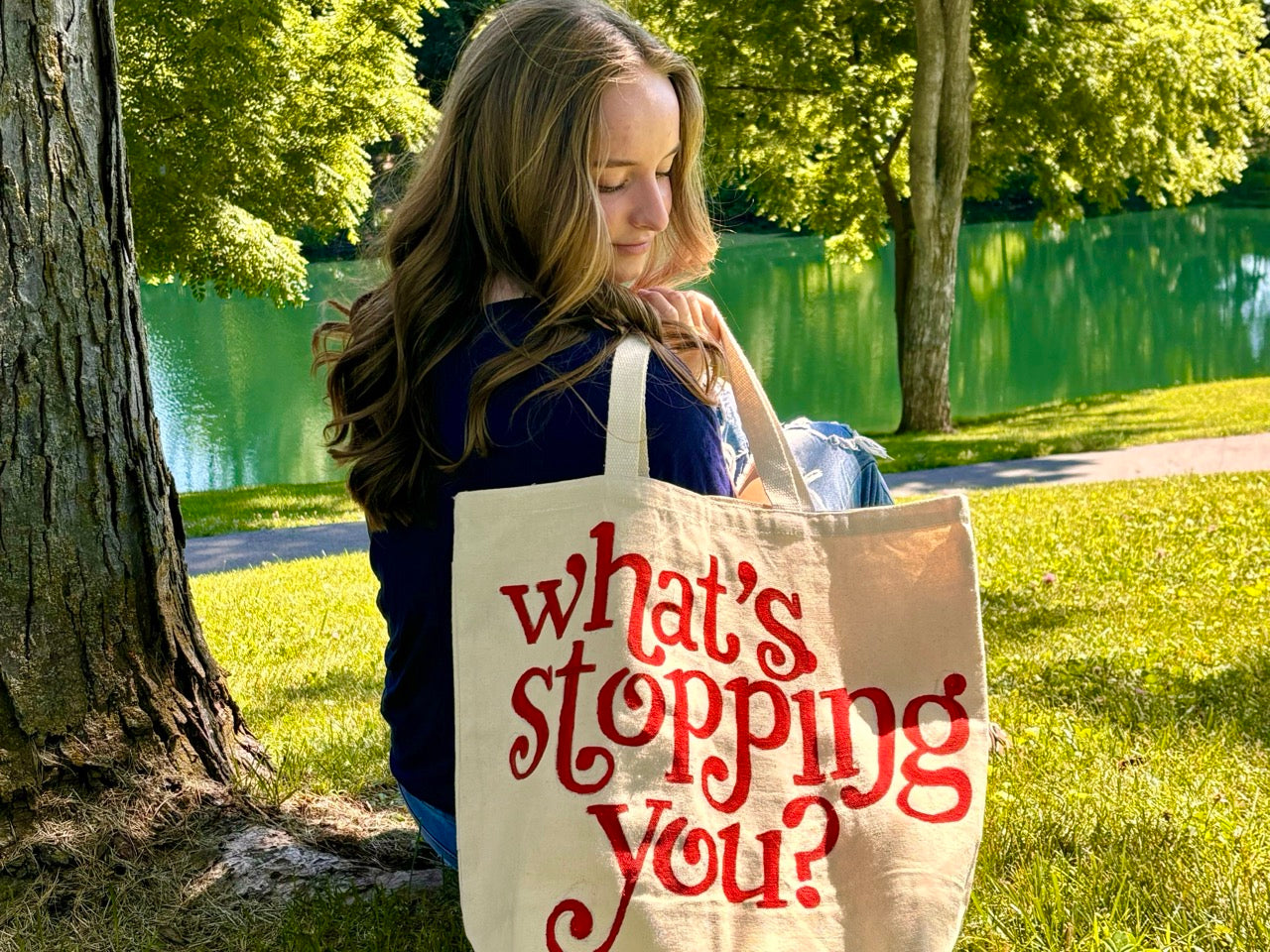 What's Stopping You? Tote Bag