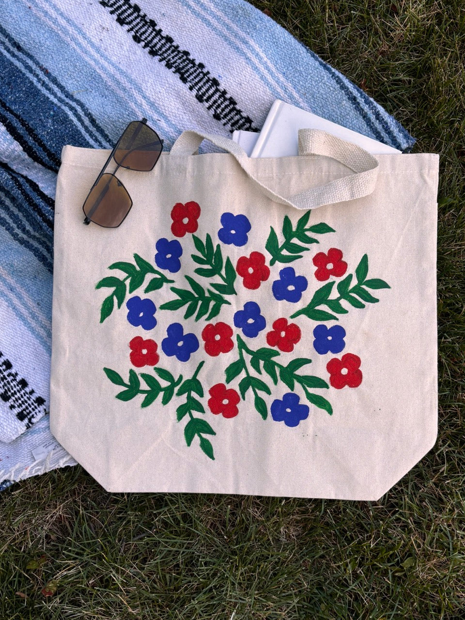 Floral Tote Bag