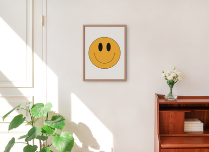 Smiley Face Downloadable Art Print