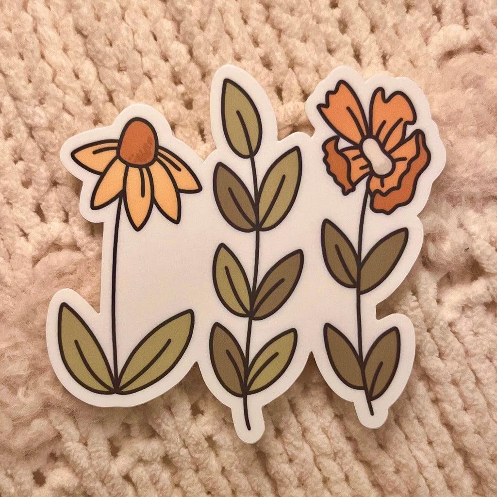 Botanical Plants Vinyl Sticker