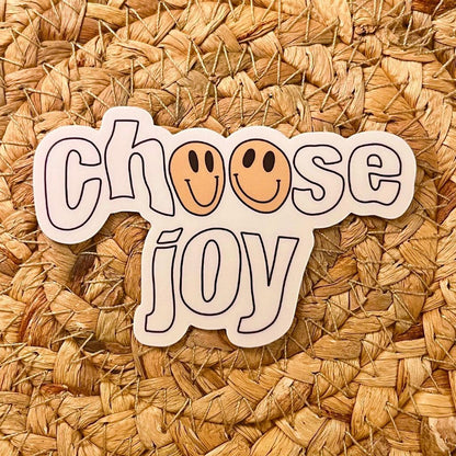 Choose Joy Die Cut Sticker