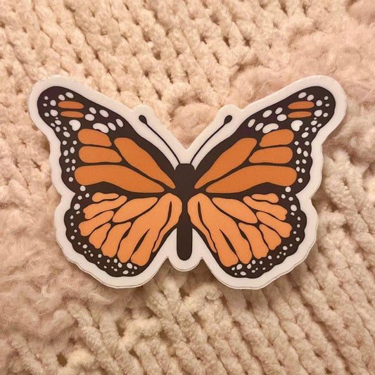 Monarch Butterfly Vinyl Sticker